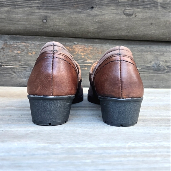 Naturalizer Hollace Brown Leather, Mary Jane, Block Heel. WMS 7M - Picture 9 of 16